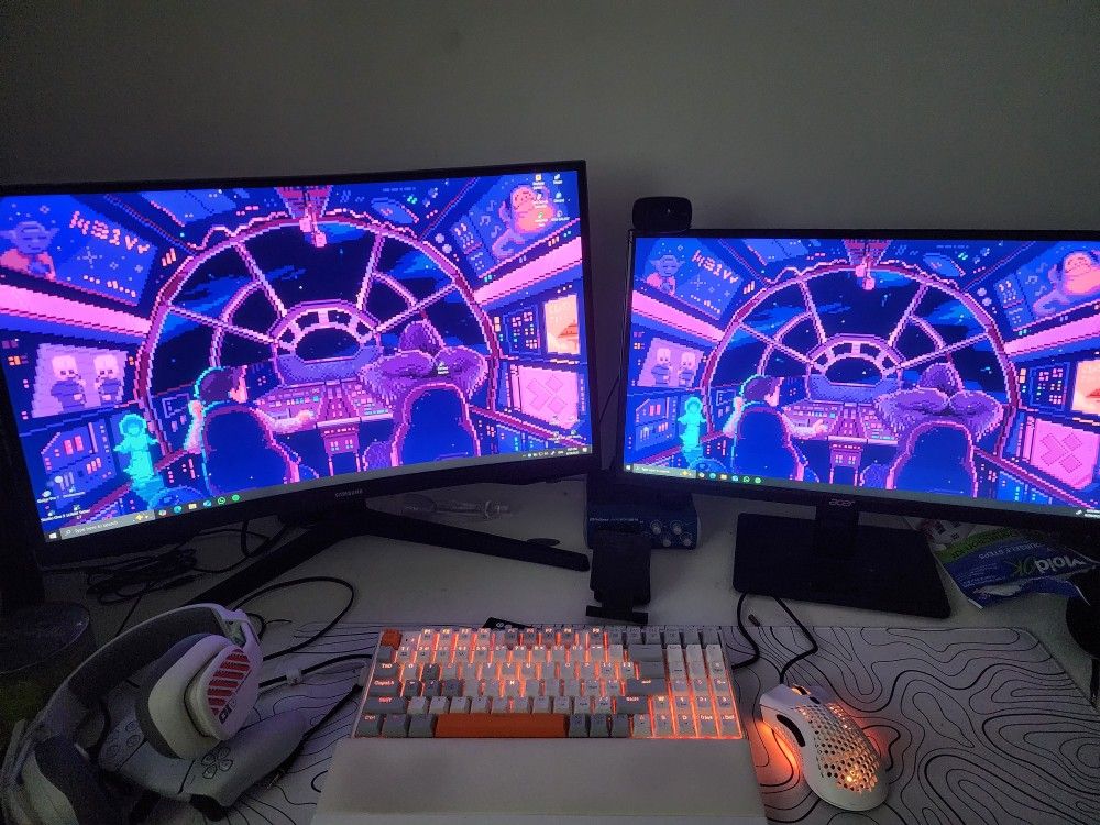 Two Monitors