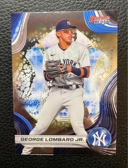 2024 George Lombard Jr. Bowman’s Best Top Prospects Rookie Card. New York Yankees.