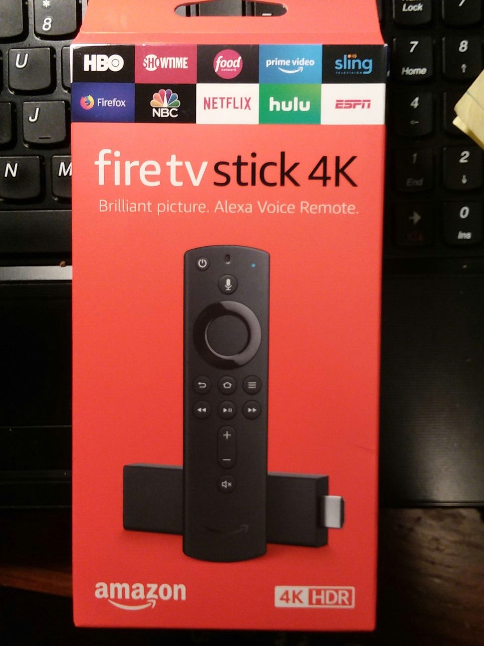 fire tv stick 4K (Brand New) HD, HDR, & 4K