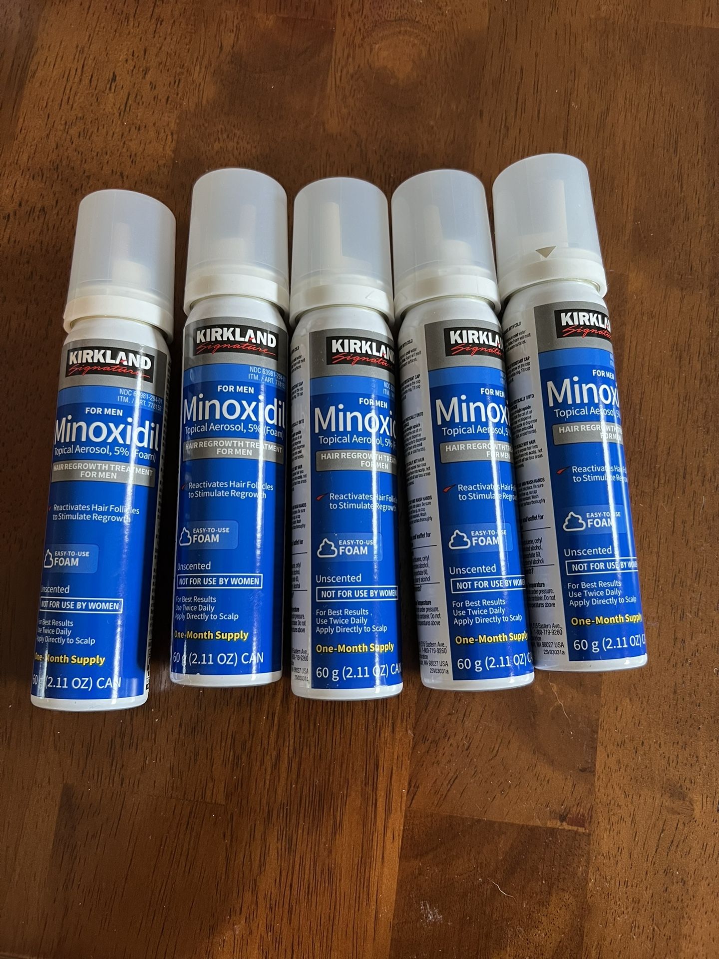 Kirkland Foam minoxidil 5