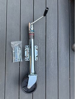 Haul-Master DUAL WHEEL SWING-AWAY TRAILER JACK 1500lb