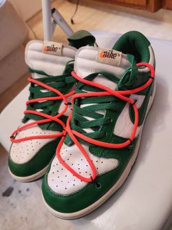NIKE DUNK LOW OFF WHITE "PINE GREEN" 
 (Style: CT0856-100)