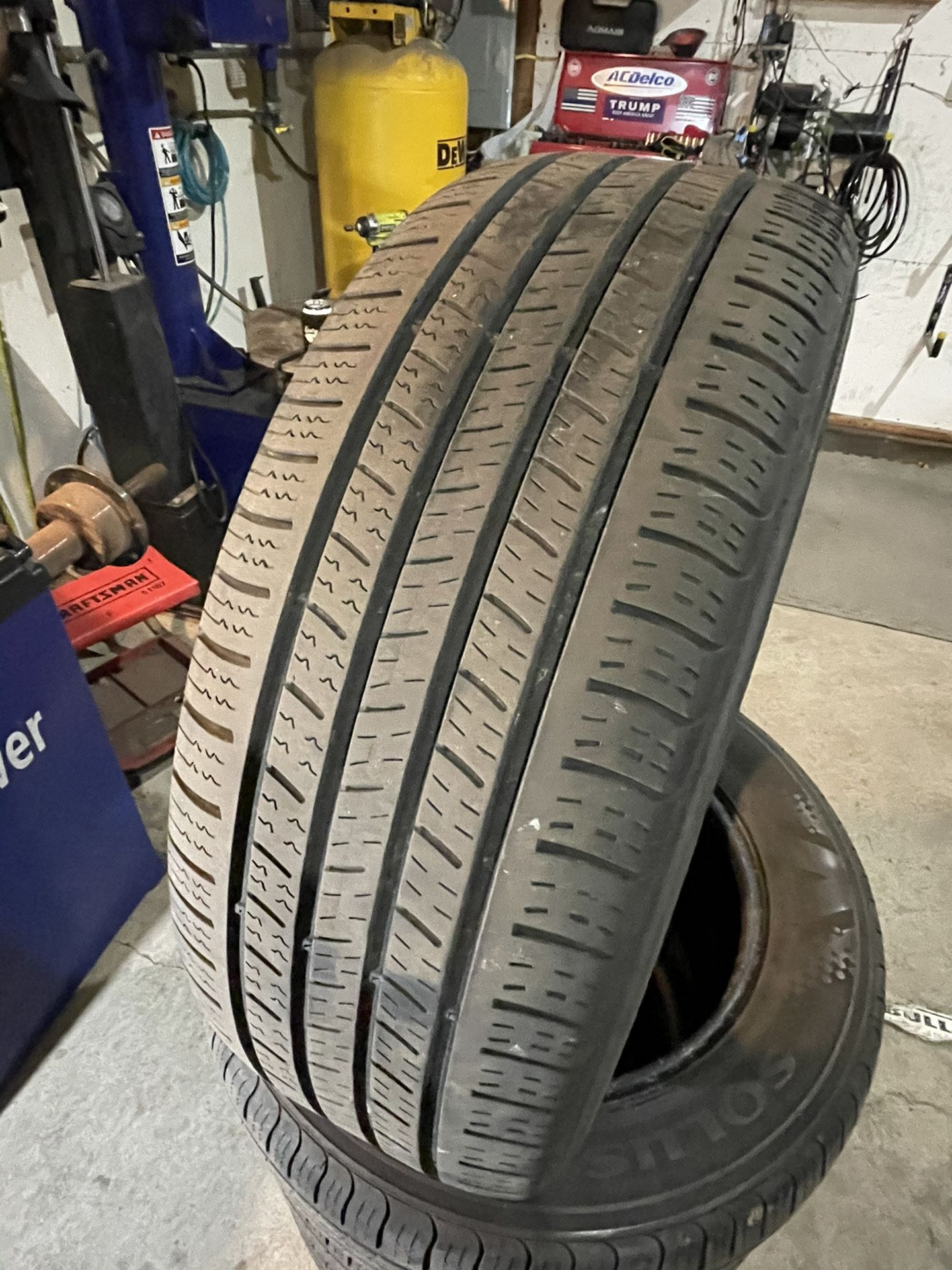 Two - 215/55/17 Cooper Weather-Master S/T2 Tires