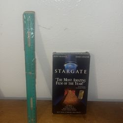 Star Gate Vhs Tape 