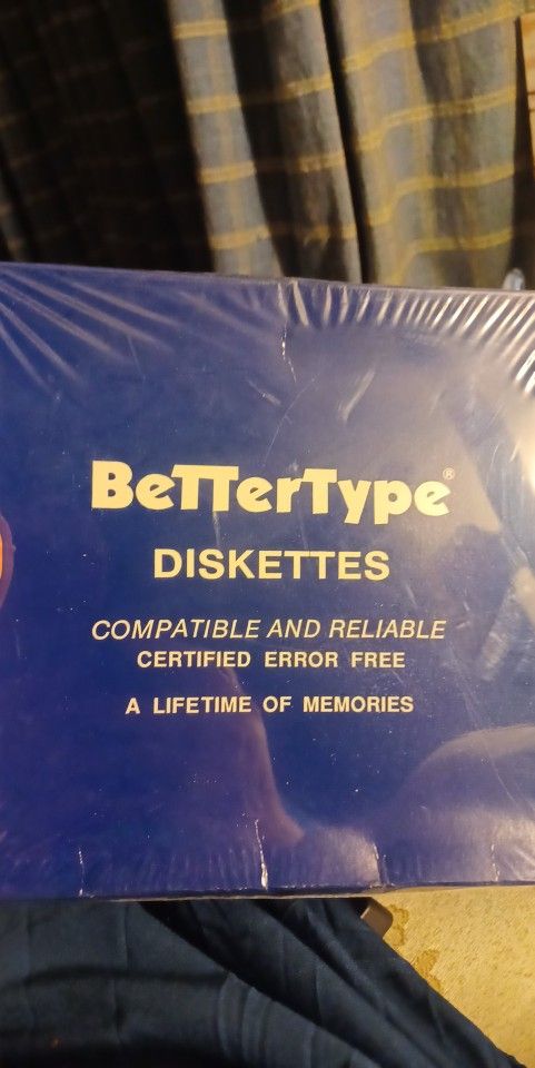 Rare Vintage 8" Sealed Pack Computer Floppies 