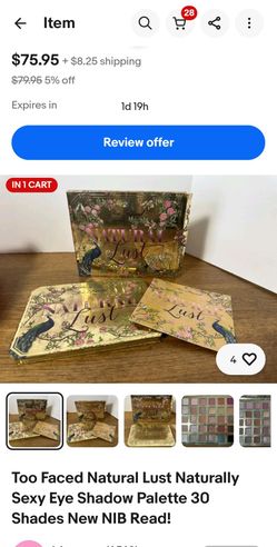 Eyeshadow palette new