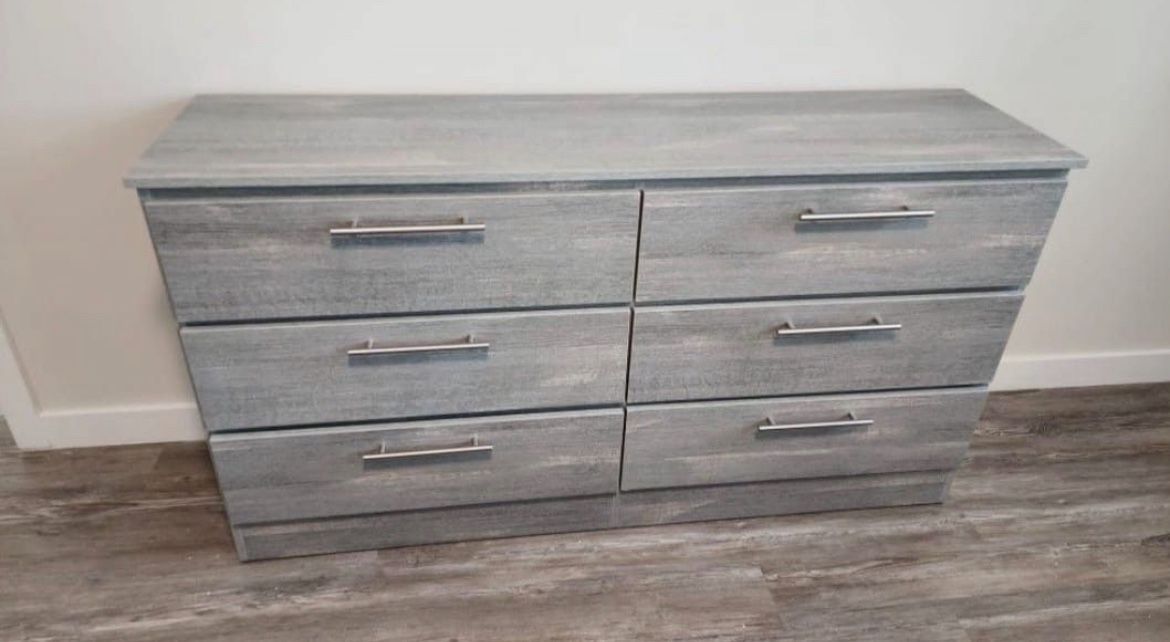 Grey Charcoal Dresser 