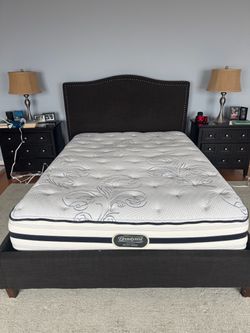 Queen bed frame