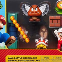 >>BraNd NeW- StiLL in Box<< 

Nintendo Super Mario Lava Castle Figure Diorama Play Set<< 