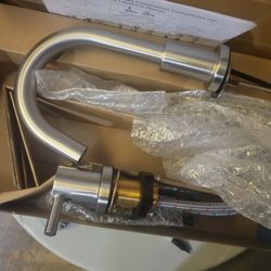 Huntington Brass Euro Widespread Lavatory Faucet in satin nickel finish, model W(contact info removed)-24