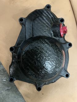 Yz450f Carbon Fiber Engine Cover 