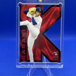 🔥 Roki Sasaki K-Zone SSP Rookie – Super Short Print Alert!