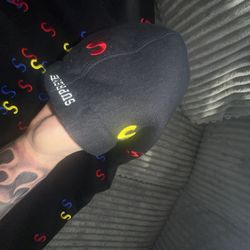 Supreme Embroidered S Hooded Sweatshirt