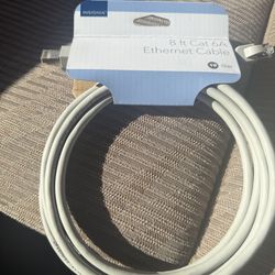 NEW 8ft Cat 6A Ethernet cable 10gps