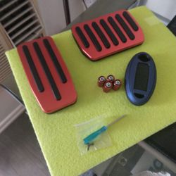 Foot Pedal Pads For Nissan Kicks Cover Case Key Valve Stem  $30.