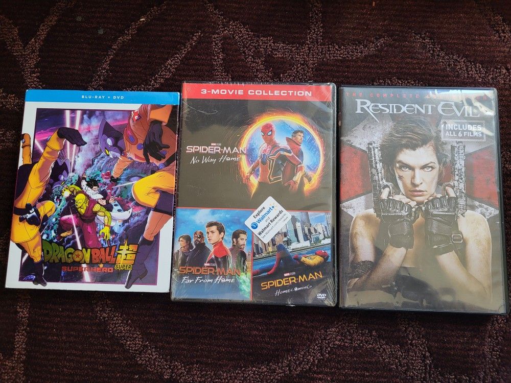 Blu-ray + DVD movies