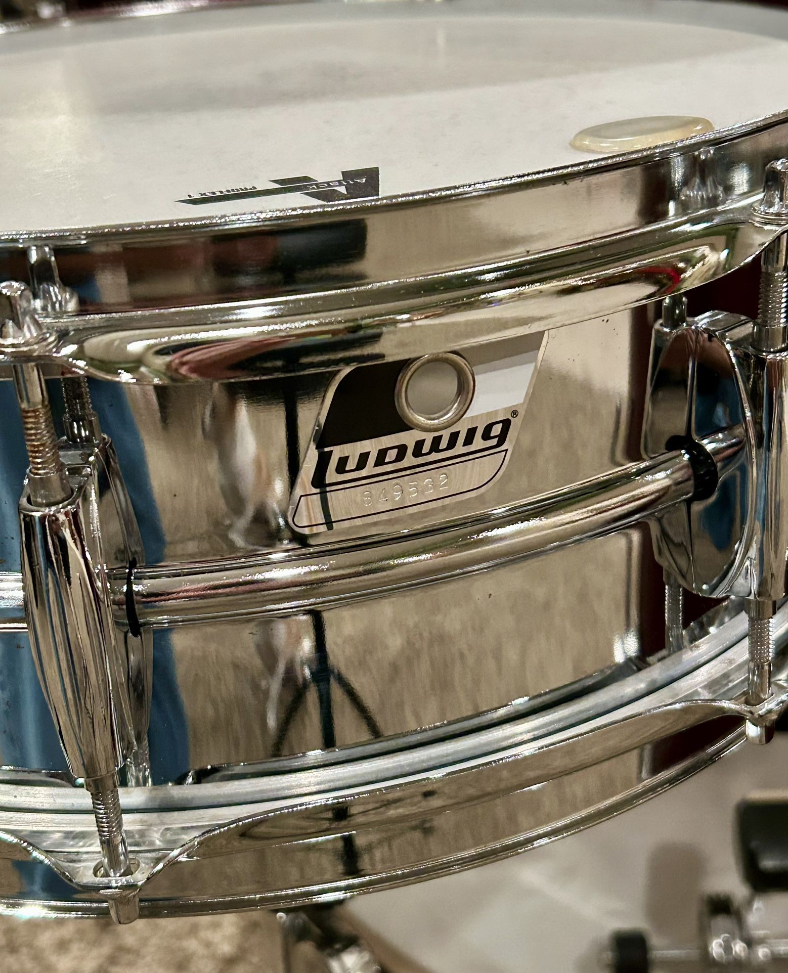 Ludwig Snare Drum - Chrome