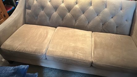 Beautiful Camel Colored sofa - Or best offer