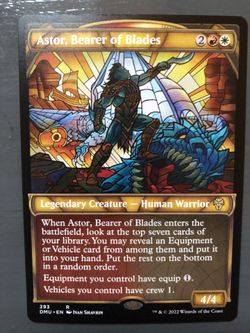 MTG Dominaria Astor Bearer Of Blades Rare