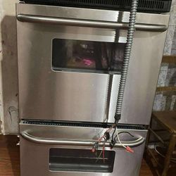 24 in. Double Electric Wall Oven in Stainless Steel