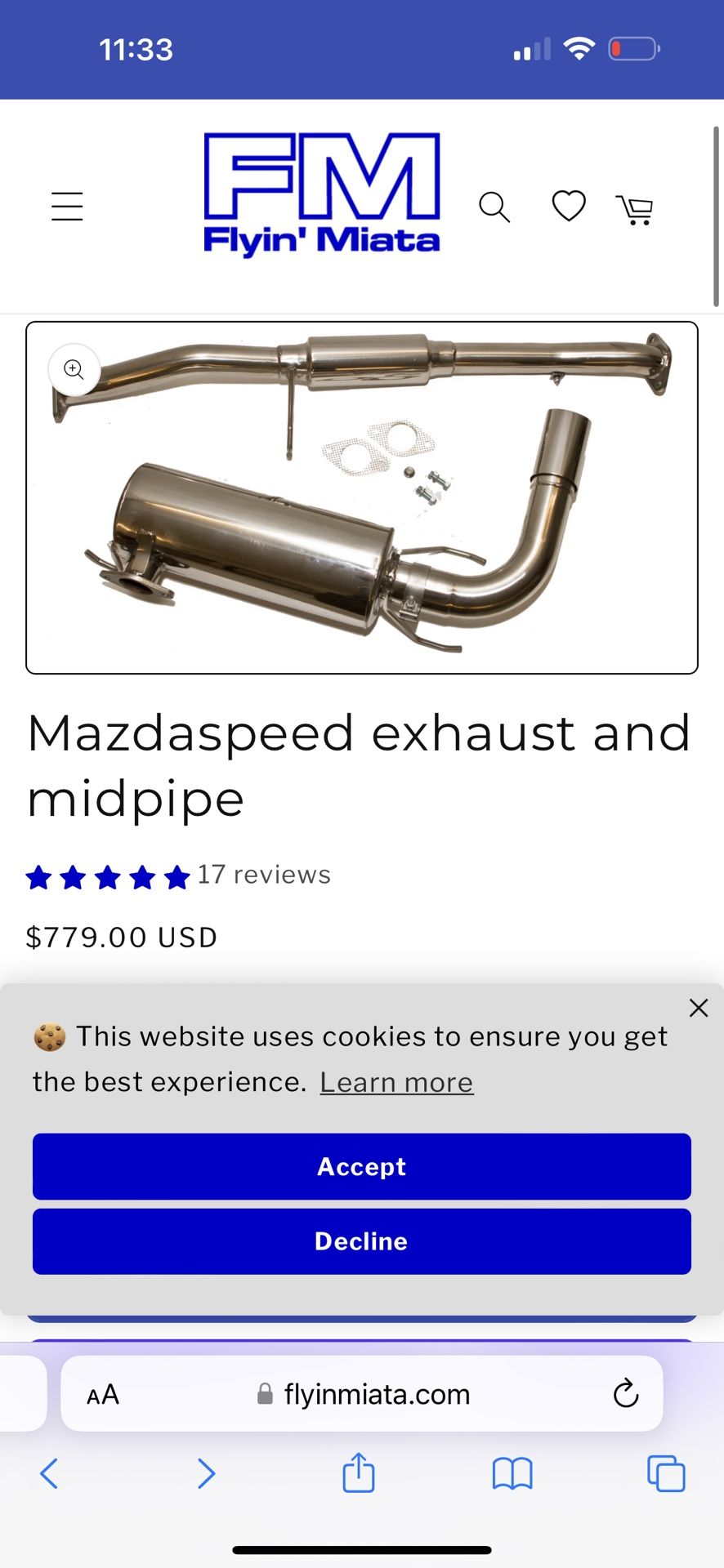 Miata Exhaust