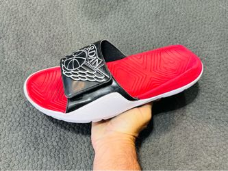 Jordan Hydro 7 Slide ‘Black White Gym Red’ 2018 (Sz 10M/11.5W)