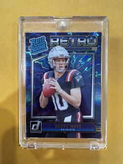 Drake maye retro rated rookie card
