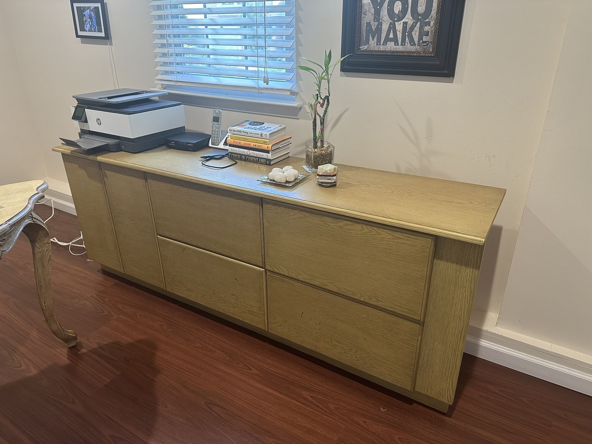 Custom Wood Credenza - EXCELLENT CONDITION! 