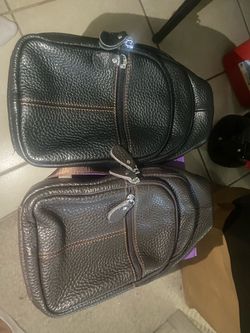 Leather Sling Bags - Black and Brown  $10 each or both $15