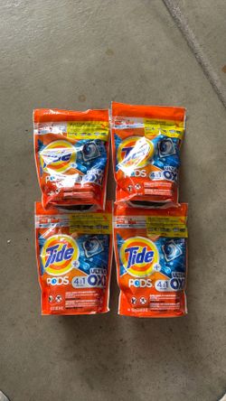 104 TIDE PODS ULTRA OXI (SEALED BRAND NEW)