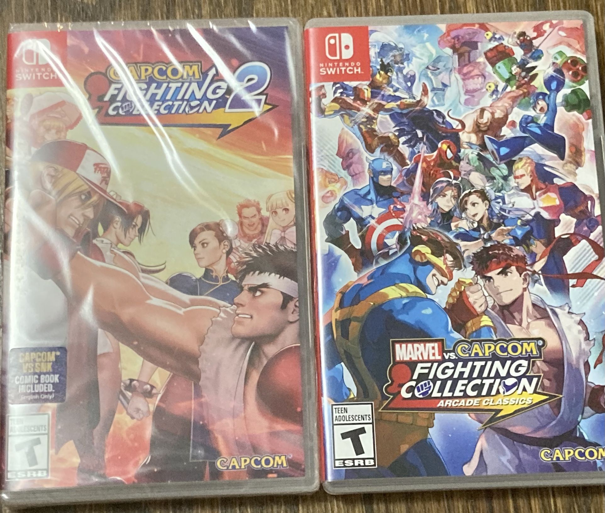 Marvel VS Capcom Fighting Collection 2 Arcade Classics 15 Games Switch SnK Stree