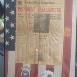 Vintage 1963 JFK Assassination Newspaper – Ashland Daily Independent