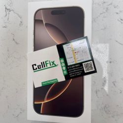 Brand New 16 Pro 128/256gb Unlocked $50 Down