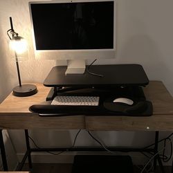 Black Standing Desktop