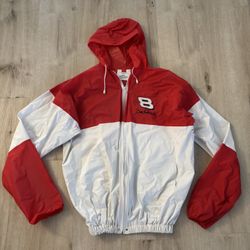 Budweiser Racing Rain Jacket - Dale Earnhardt NASCAR