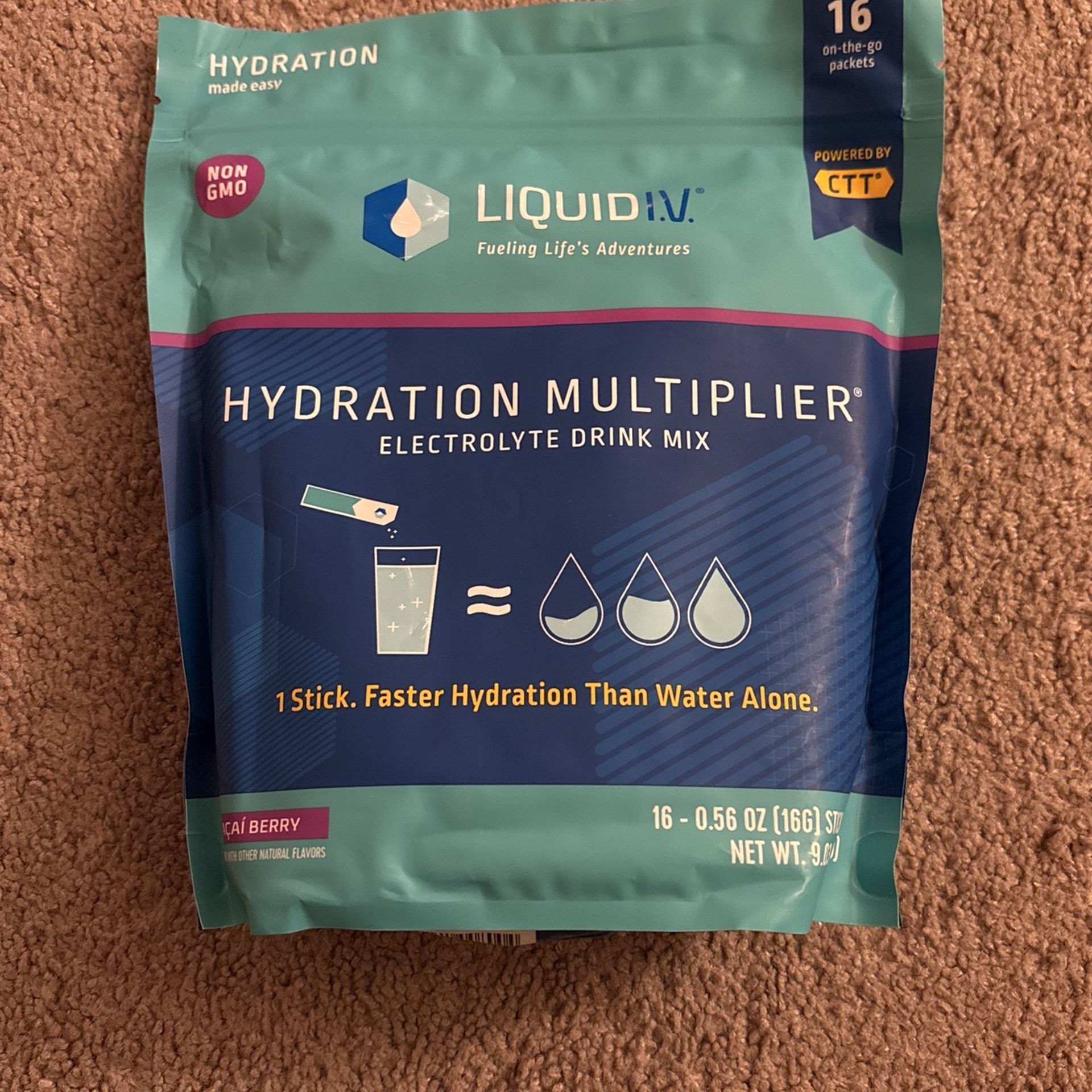 Liquid IV Açaí Berry 16 Pack