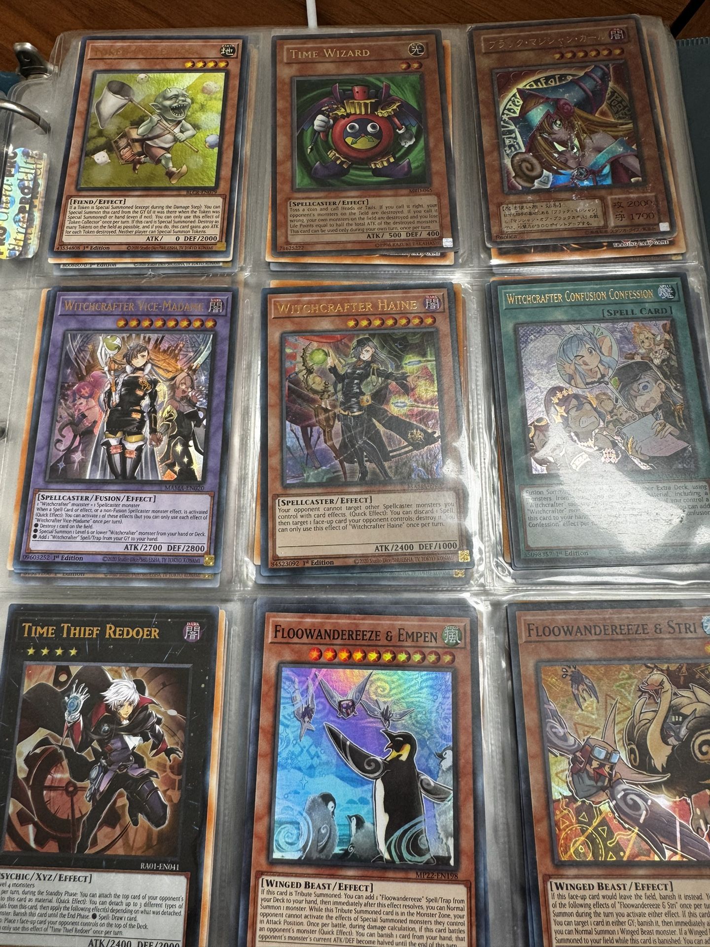 Yu-Gi-Oh Binder Lot