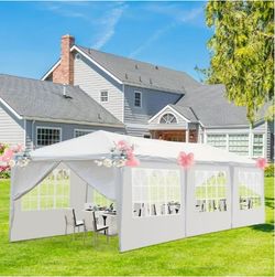 10'x30' Canopy Party Tent, Events, Wedding, Etc - Removable Sidewalls Waterproof Canopy Patio Wedding Gazebo - New!!!