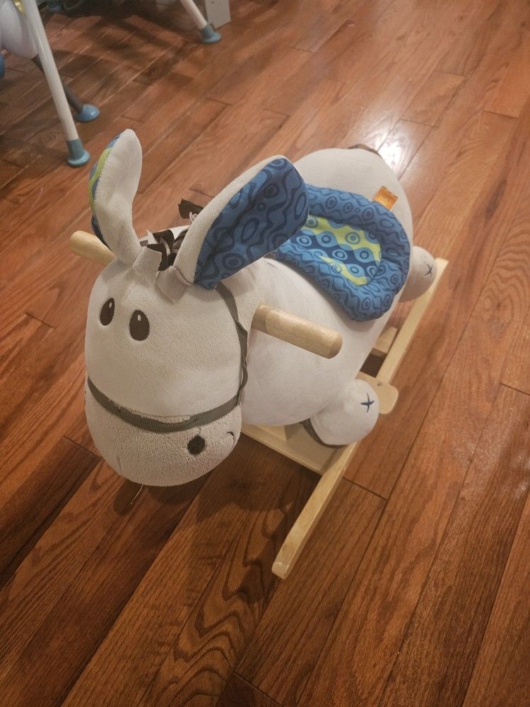 Toddler or baby horse rocker