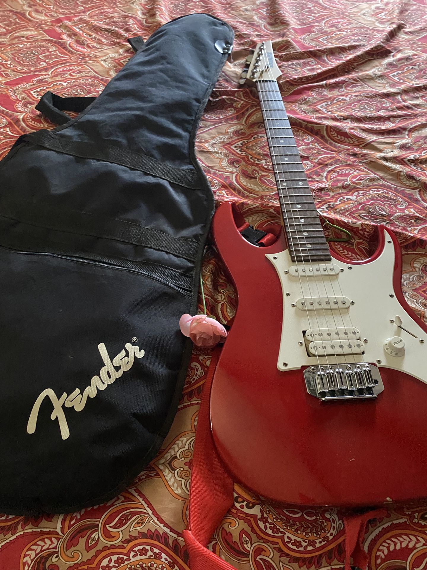 Guitar And Amplifier