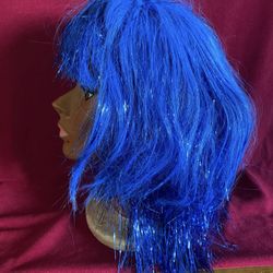 Halloween Wig Blue