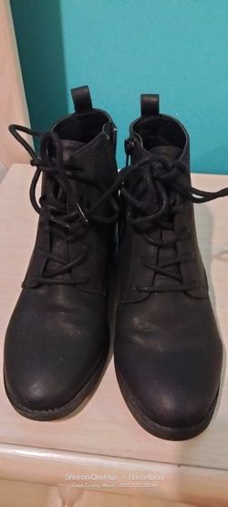 Black Ankle Boots -Size 6