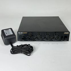 Vintage BOSS PQ-50 - 4-Band Parametric Equalizer Audio Processor - WORKING