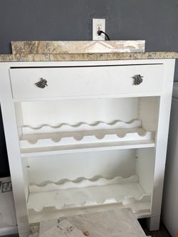 Wine rack storage cabinet