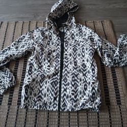 Kids Size 10 Vulcom Windbreaker Type Jacket