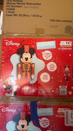 Disney 5 FT LED Mickey Mouse Nutcracker