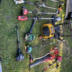 TRIMMERS AND BLOWERS FOR PARTS OR