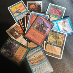 MTG- Vintage + Rare + Through the Years, Magic the Gathering trading cards !!