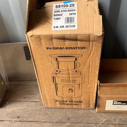 In-sink-erator Disposal