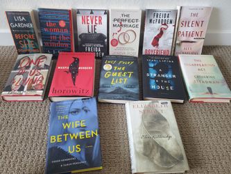 Assorted Thriller Novels
